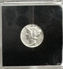 1942 Liberty Mercury Dime 10c Coin 90% Silver AU (Almost Uncirculated)