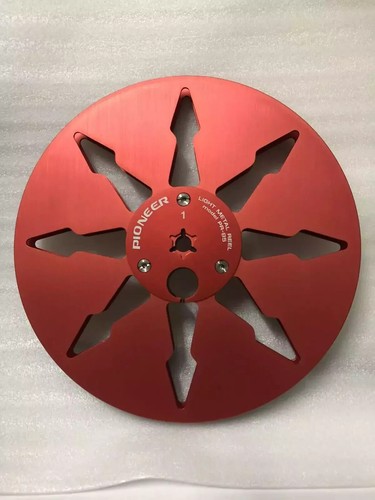 7 Inch Metal Reels Aluminum Pair For Pioneer Reel To Reel RT-707 REd - Picture 2 of 5