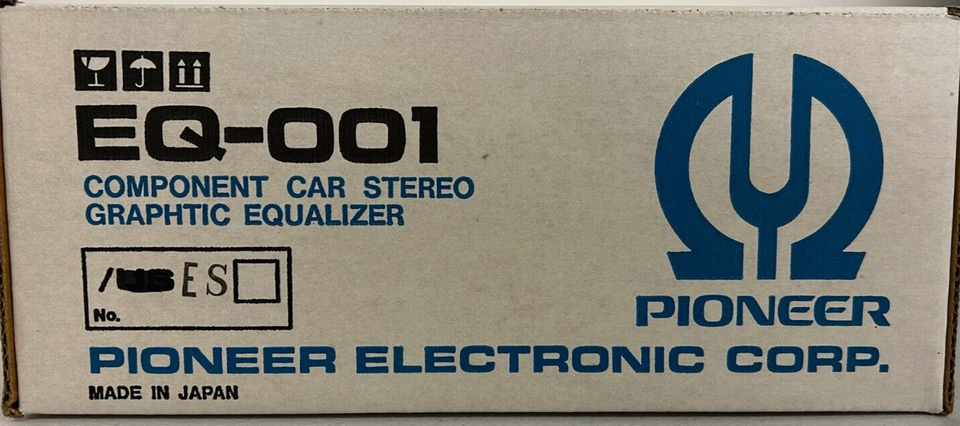 Égaliseur Pioneer EQ001 D'Occasion - Bon état - Matériel Audio Vintage