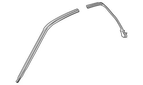 Conjunto de burlete de puerta lateral superior para GM Saturn 2000-2023 (P/N 22718868)