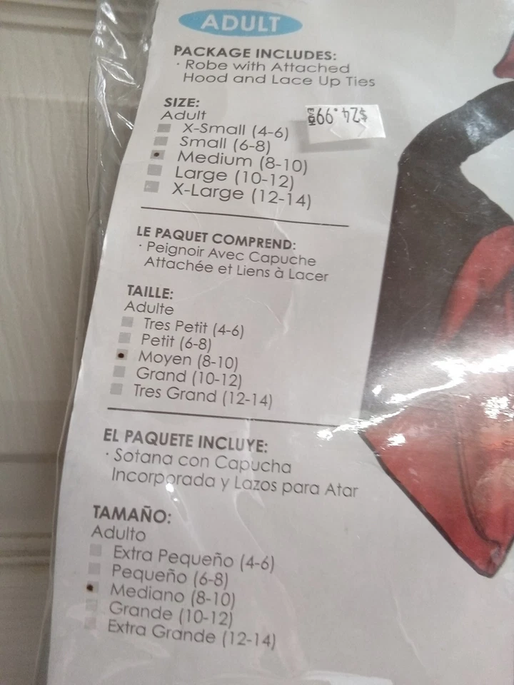 Bata con capucha de lujo para mujer. TALLA MEDIANA 8-10 Foto 2 de 4