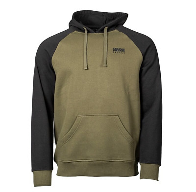 Nash Tackle Hoody Raglan Black Green S M L XL XXL XXXL Hoodie Pullover Kapuze DA