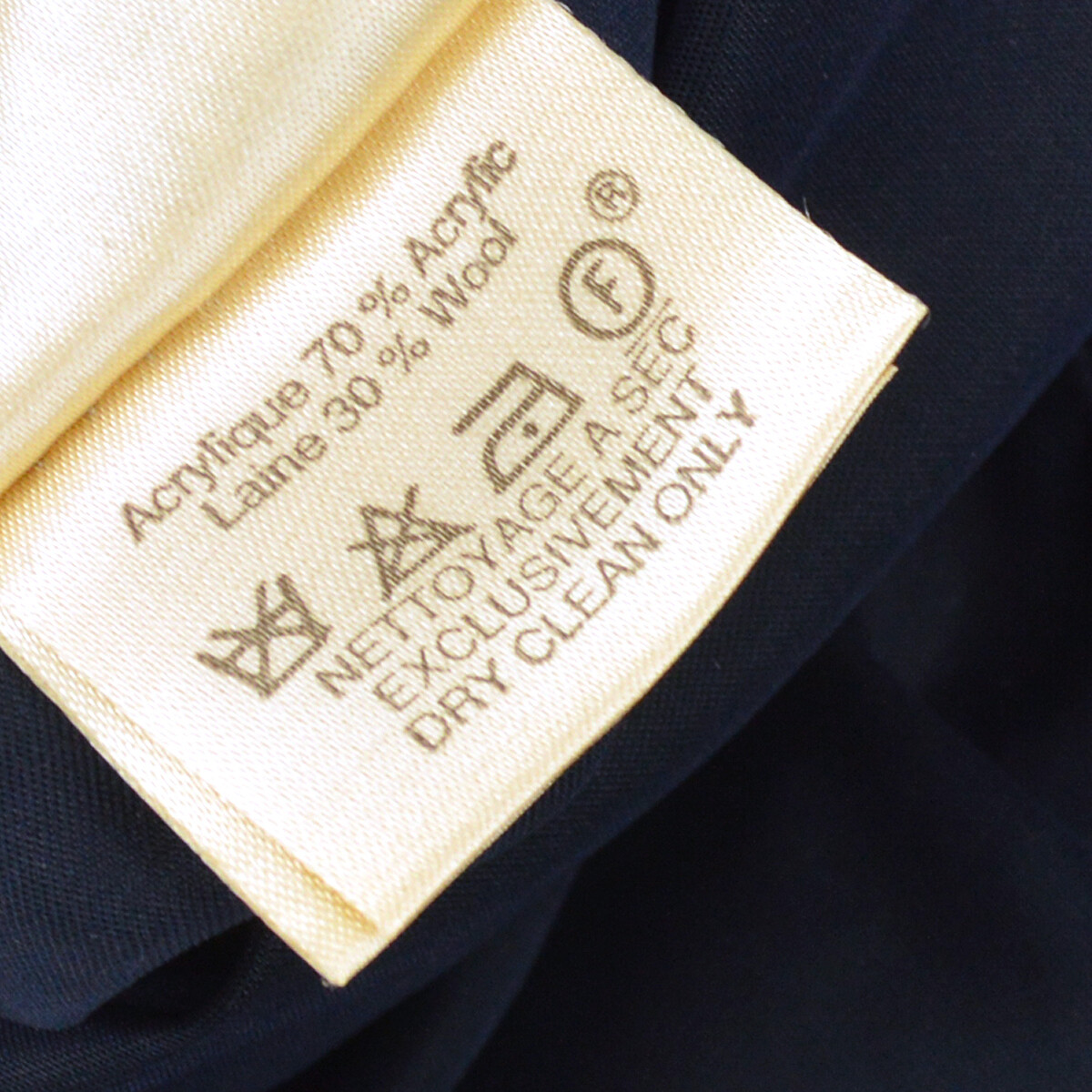Hermes Zip-up Long Sleeve Reversible Bomber Jacket Navy