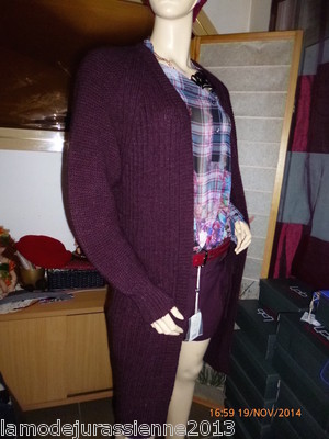 COP COPINE HIVER 2015 long gilet modèle JULIAN, neuf étiqueté