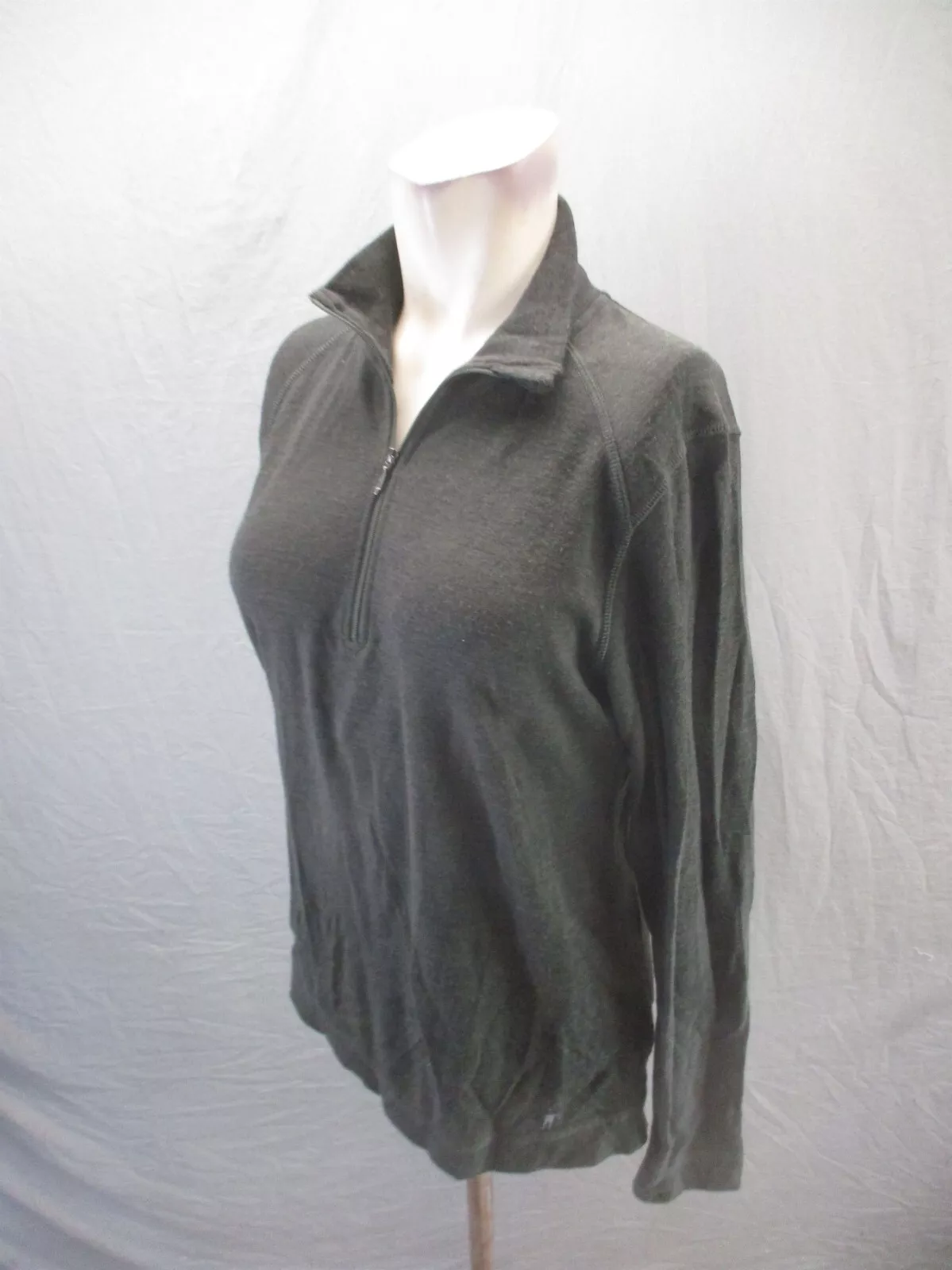 smartwool 1/2 zip stand collar pullover sweater