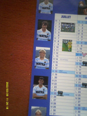 page POSTER )) équipe RACING CLUB DE PARIS MATRA - 80s
