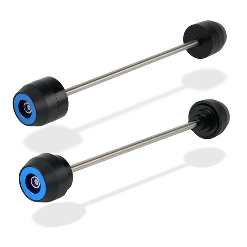 Front Rear Axle Slider Crash Pads For Suzuki DRZ400 DRZ400E DRZ400S DRZ400SM - Picture 11 of 11