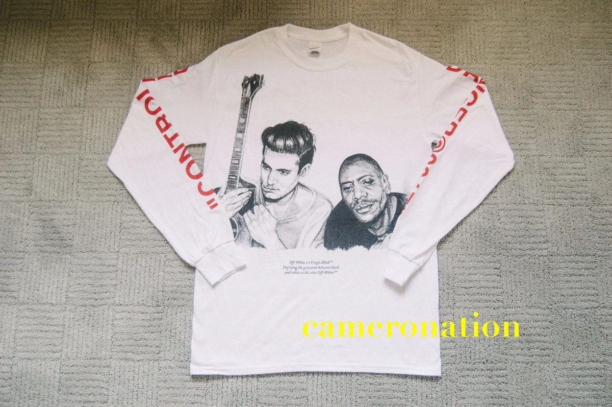 Off White x John Mayer x Dave Chappelle Long Sleeve Shirt Size