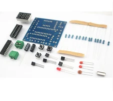 DC 5V AT89C2051 DS18B20 microcontroller temperature controller LED Alarm Kits K9