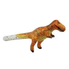 Inflatable World Inflatable Tyrannosaurus Dinosaur Stick Toy 38" L by 15" Tall