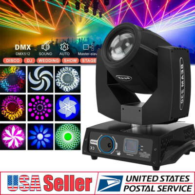 230W Moving Head Stage DJ Lighting Effect 16CH DMX512 Beam 8 Prisms Party Disco