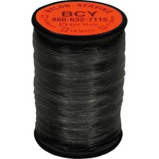 BCY 400 Nylon Serving Black 100 yds.
