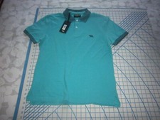 MENS MEDIUM TEAL RODD  GUNN COTTON POLO SHIRT - NWT