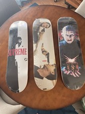 (希少) Supreme Hellraiser Skateboard Deck Supreme SS18 Hellraiser Skateboard Deck Black/Multicolor Box Logo