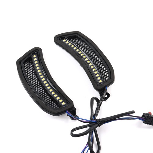 LED Fairings Vent Amber Light For Harley Softail Low Rider ST FXLRST 2022-2024 - Picture 10 of 13