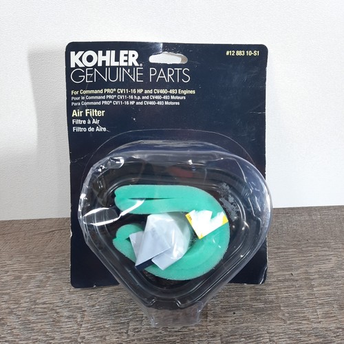 12 883 10-S1 GENUINE OEM KOHLER AIR FILTER KIT For Command Pro CV11-16 CV460-493 - 第 1/3 張圖片