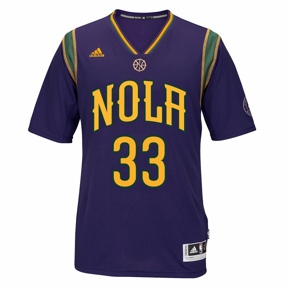 Ryan Anderson New Orleans Pelicans Adidas Purple Pride Men's