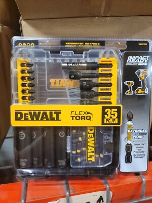 DEWALT DWA2T35IR 35 PIECE IMPACT READY SCREWDRIVING SET