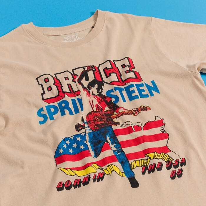 Bruce Springsteen Tシャツ 1985年 XL DAMAGED) Vintage Bruce Springsteen Born in the USA 1985 Tour