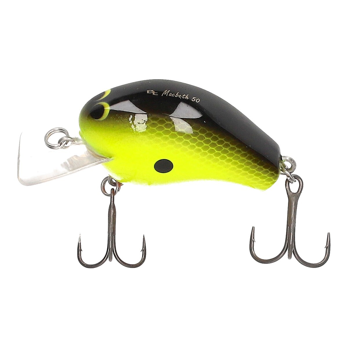 Воблер-воблер Shimano Bantam Macbeth 50 мм 12 г Black Chart Crankbait 3490₽