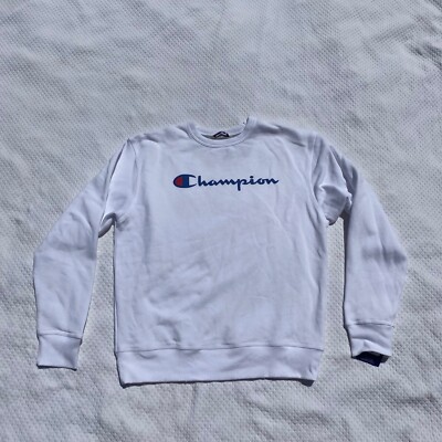 NWT Champion Mens Medium Powerblend Graphic Crewneck