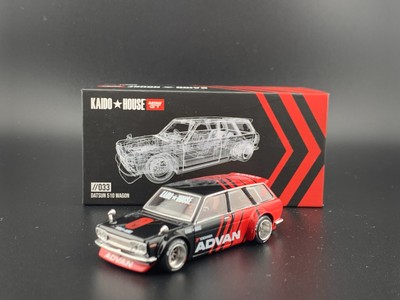 Kaido House x Mini GT Datsun 510 Pro Street Wagon Advan Yokohama