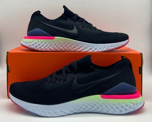 nike epic react red running shoes