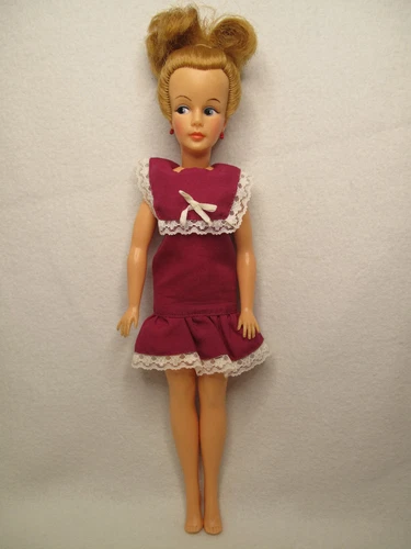 1963 VTG IDEAL TOY CORP. TAMMY'S MOM DOLL- LIGHT BROWN HAIR & BLUE EYES-W-13-L