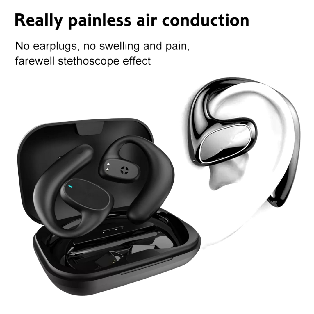 Ear hook Headphones Bluetooth 5.1 Wireless Earbuds Headset For Any Cell