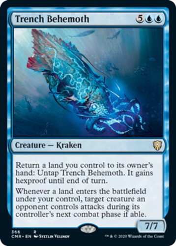 x1 Trench Behemoth - Theme Deck Exclusive R MTG Commander Legends M/NM, English - Picture 1 of 1