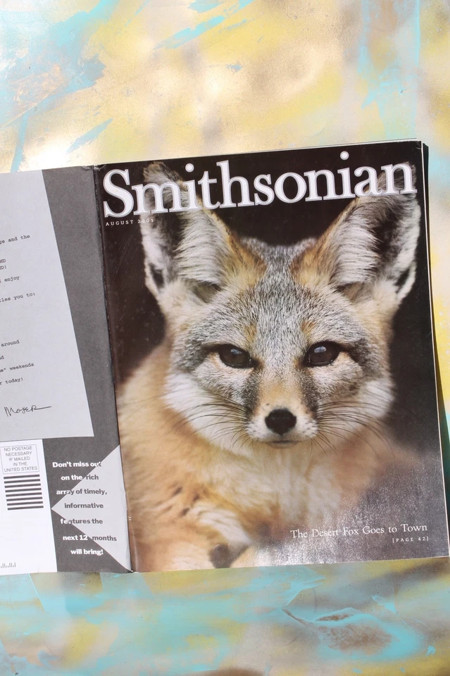 Smithsonian August 2001 Magazine FREE SHIPPING! - Image 3 of 3
