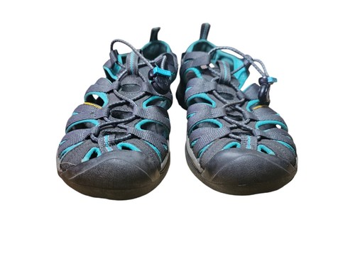 Keen Sandalen Damen 7 Whisper Dark Shadow Sport Fischer 1003717 grau türkis - Bild 3 von 10