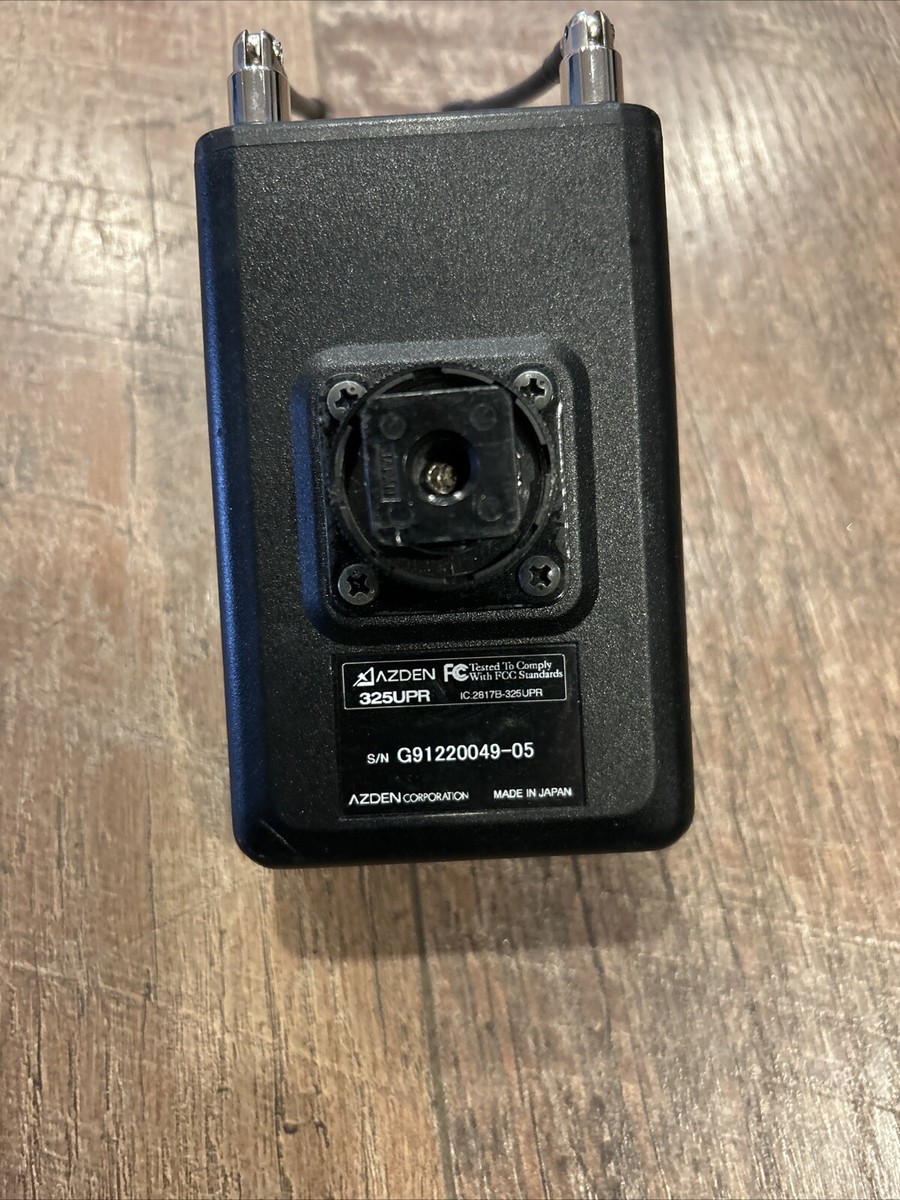 【AZDEN/DUAL UHF RECEIVER/325UPR/55BT】 AZDEN/DUAL UHF RECEIVER/325UPR/55BT】 Azden 325UPR Dual