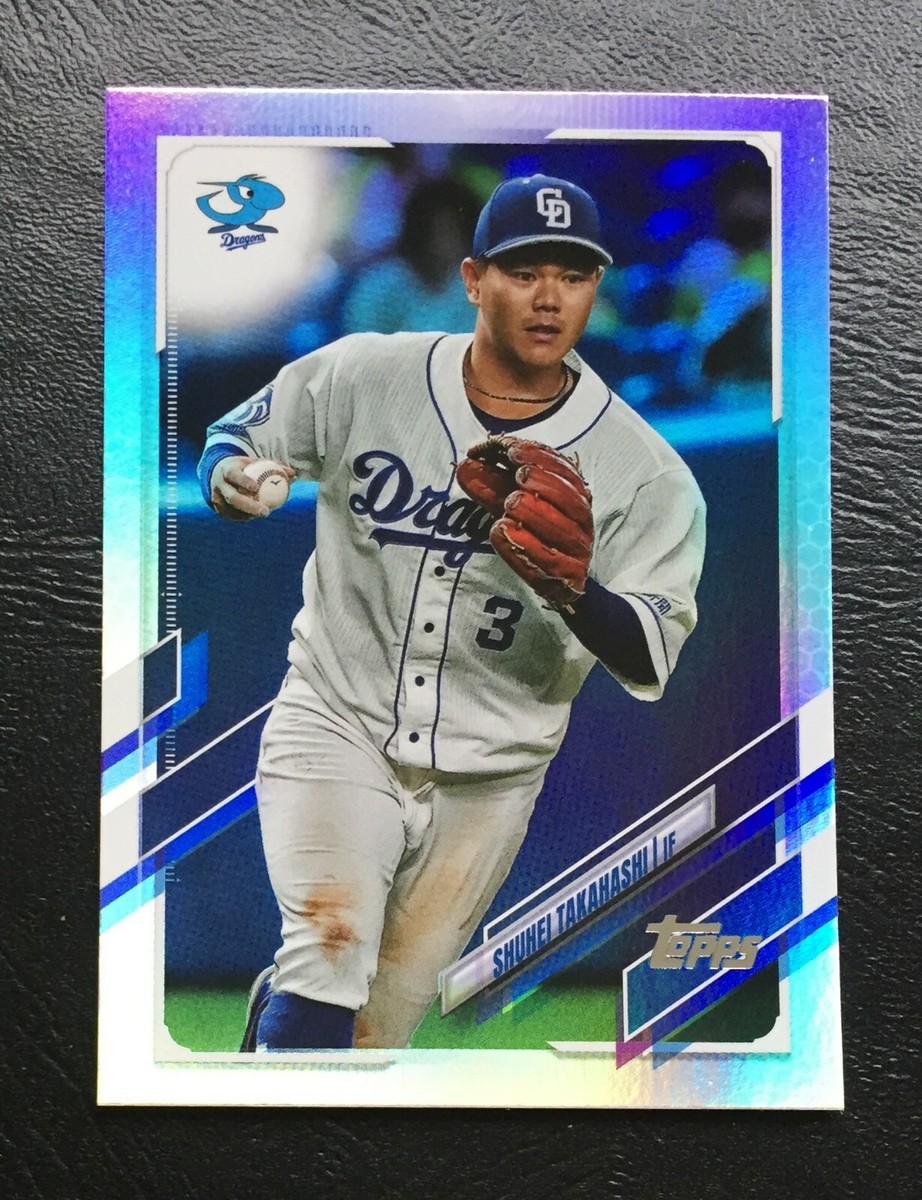 2021 Topps NPB Shuhei Takahashi Rainbow Foil /150 Chunichi Dragons