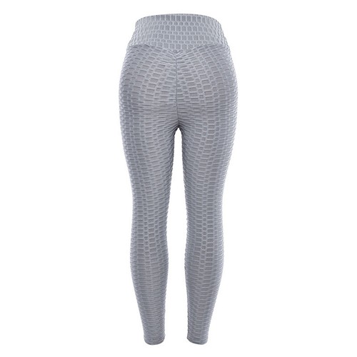 Women Push Up Yoga Pants Anti-Cellulite Leggings Gym Sports Waffle Scrunch Pants - Picture 22 of 29