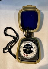 Vintage Gossen Pilot Light Meter w/Hard Case  Strap