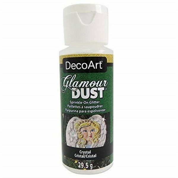 DecoArt Glamour Dust Crystal Ultra Fine Iridescent Glitter for sale