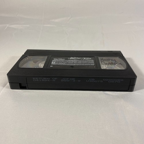 Walt Disney's The Return Of Jafar (Aladdin) VHS Video - Tested and Working! - 第 6/6 張圖片