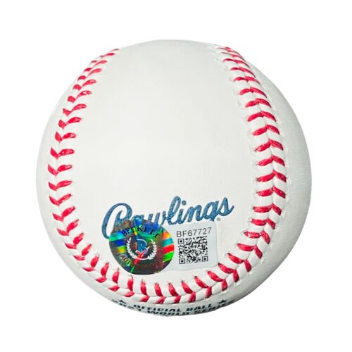 RICK KRANITZ ATLANTA BRAVES SIGNED 2021 WORLD SERIES BASEBALL BECKETT COA - Picture 2 of 2