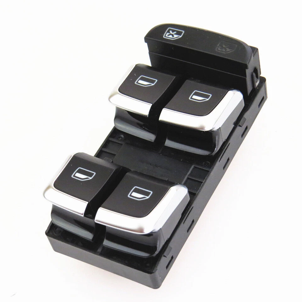 Interruptor de control de ventana de coche ABS 8KD959851A para Audi A4 A5 Q5 S4 B8 Allroad Quattro Foto 2 de 4
