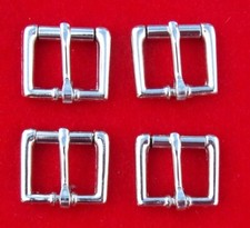 Roller Buckle 3/4" Nickel Plated - Pack of 4