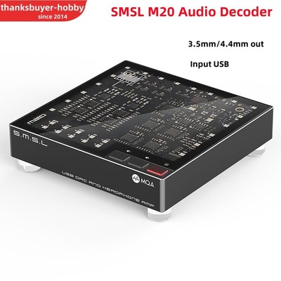 SMSL M20 Portable Audio Decoder 4xCS43131 DAC XU-316 with 5 PCM Filter Modes