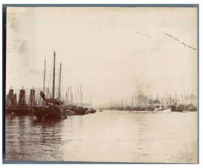 FRANCE, PARIS VINTAGE albumen print. Tirage albuminé 20x25 Circa 1880