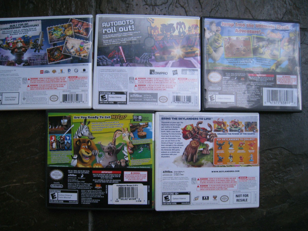 NINTENDO 3DS GAMES LOT OF 5 | eBay