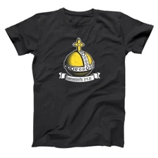 Holy Hand Grenade  Funny Monty Python 80S British Black Basic Men's T-Shirt