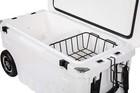 Seavilis 50QT Portable Heavy Duty Wheeled with S.S Handle Roto Molded ice Cooler