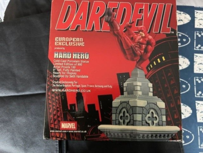 Lot Daredevil 1/10 Mini Statue European Exclusive By HARD HERO Et Hobgoblin Bust By Diamond Select