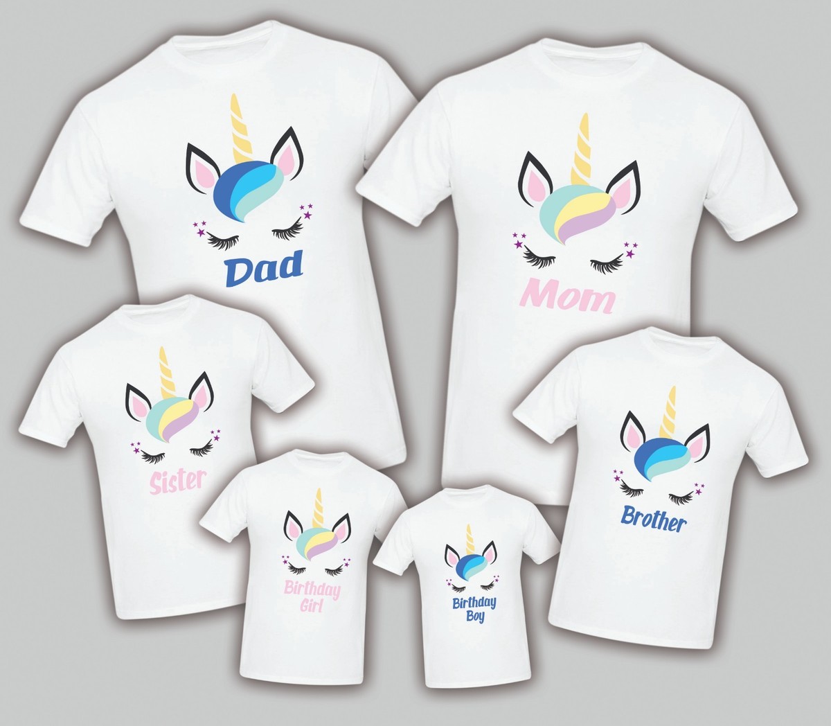 Daddy Of The Birthday Girl T-Shirt, Unicorn Matching Outfit Daddy Of The Birthday Girl T-Shirt, Unicorn Matching Outfit