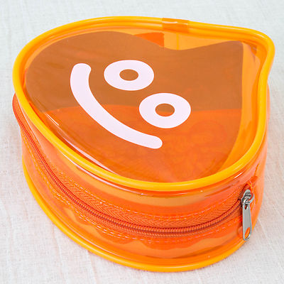 Dragon Quest Slime Clear Color Orange Mini Pouch Bag JAPAN GAME WARRIOR