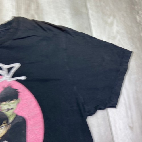 Gorillaz Humanz Shirt Large Black Graphic T-Shirt Digital Band Tour Tee * - Picture 4 of 11